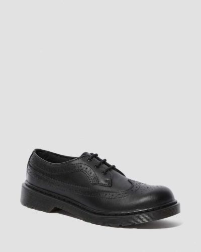 Tenis Brogue Dr Martens 3989 Youth Cuero Para Niños DR5112F
